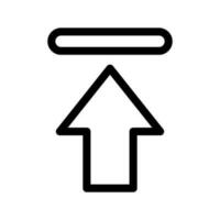 Upload Icon Vector Symbol Design Illustration