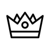 Crown Icon Vector Symbol Design Illustration