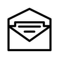 correo icono vector símbolo diseño ilustración