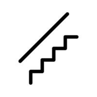 Downstairs Icon Vector Symbol Design Illustration