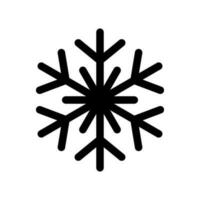 Snow Icon Vector Symbol Design Illustration