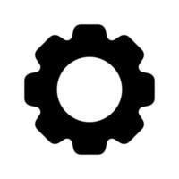 Settings Icon Vector Symbol Design Illustration