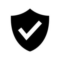 Shield Icon Vector Symbol Design Illustration