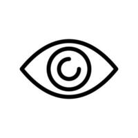 Eye Icon Vector Symbol Design Illustration