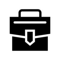 Briefcase Icon Vector Symbol Design Illustration