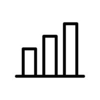 Chart Icon Vector Symbol Design Illustration