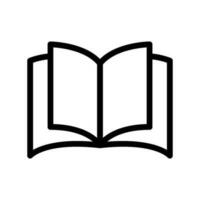 Book Icon Vector Symbol Design Illustration