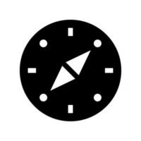 Compass Icon Vector Symbol Design Illustration