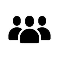 Group Icon Vector Symbol Design Illustration