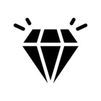 diamante icono vector símbolo diseño ilustración