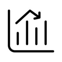 Chart Icon Vector Symbol Design Illustration