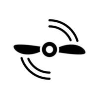 Propeller Icon Vector Symbol Design Illustration