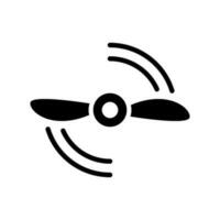 Propeller Icon Vector Symbol Design Illustration