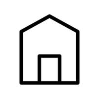 Home Icon Vector Symbol Design Illustration