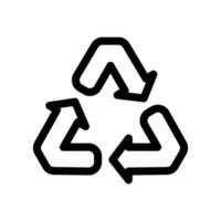 Recycle Icon Vector Symbol Design Illustration