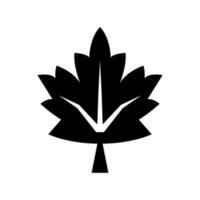 Maple Icon Vector Symbol Design Illustration