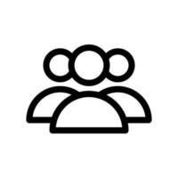 Group Icon Vector Symbol Design Illustration