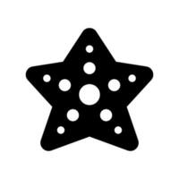 Starfish Icon Vector Symbol Design Illustration