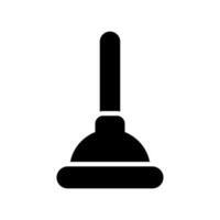 Plunger Icon Vector Symbol Design Illustration