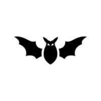 Bat Icon Vector Symbol Design Illustration