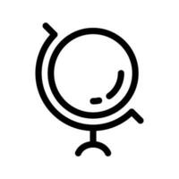 globo icono vector símbolo diseño ilustración