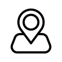 Place Icon Vector Symbol Design Illustration