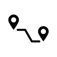 Route Icon Vector Symbol Design Illustration