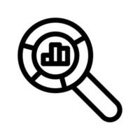 Analysis Icon Vector Symbol Design Illustration