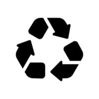 Recycle Icon Vector Symbol Design Illustration
