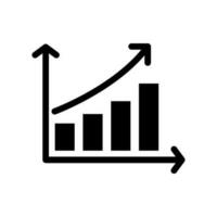 Graph Icon Vector Symbol Design Illustration