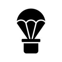 Parachute Icon Vector Symbol Design Illustration