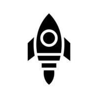 Rocket Icon Vector Symbol Design Illustration