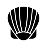 Shell Icon Vector Symbol Design Illustration