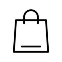 Bag Icon Vector Symbol Design Illustration