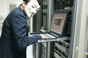 Anonymous Hacker Concept photo