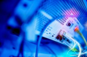 The heart and importance of a network server is a matter of feeling right and fast in the operation of the computer. photo