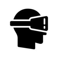 Virtual Reality Icon Vector Symbol Design Illustration