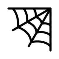 Spider Web Icon Vector Symbol Design Illustration