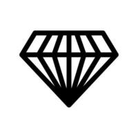 Diamond Icon Vector Symbol Design Illustration