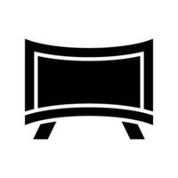 televisión icono vector símbolo diseño ilustración