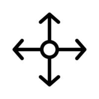 Move Icon Vector Symbol Design Illustration