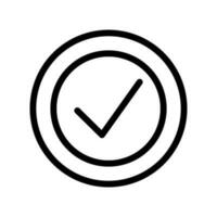 Verified Icon Vector Symbol Design Illustration