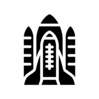 Spaceship Icon Vector Symbol Design Illustration