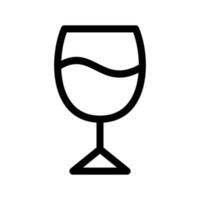 vino icono vector símbolo diseño ilustración