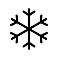 Snow Icon Vector Symbol Design Illustration