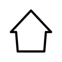 Home Icon Vector Symbol Design Illustration