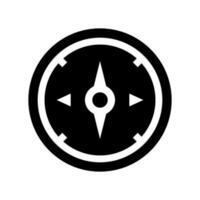 Compass Icon Vector Symbol Design Illustration
