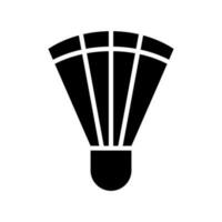 Shuttlecock Icon Vector Symbol Design Illustration