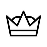 Crown Icon Vector Symbol Design Illustration