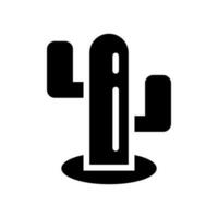 Cactus Icon Vector Symbol Design Illustration